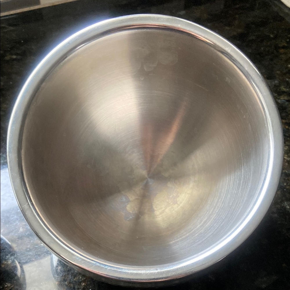 CB2 Crate & Barrel Stainless Steel Mixing Nesting Bowls - Picture 6 of 10